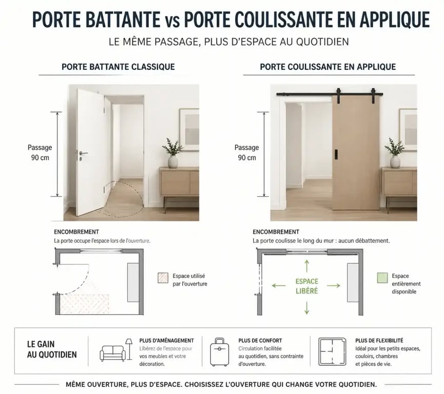 Comparatif des types de portes d'intérieur pour rénovation